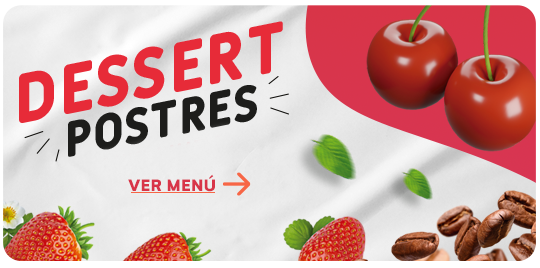 A poster with the words dessert postes.